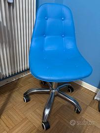 Sedia con rotelle