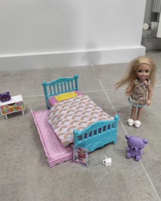 Barbie Chelsea più cameretta