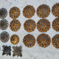 Bobeche di ricambio in bronzo per vecchi lampadari