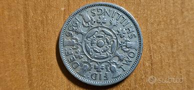 1956 Great Britain 2 Two Shillings/Florin -British
