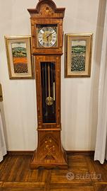 Orologio a pendolo a colonna MARCHION - Intarsiato