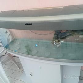 acquario modificato per contenere anche le tartaru