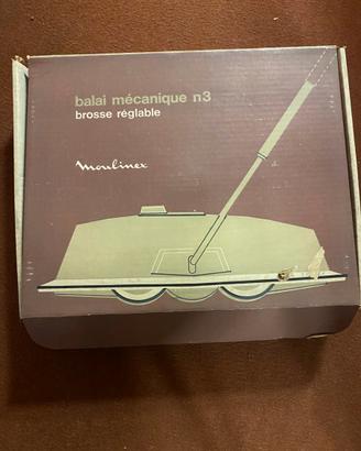 Scopa meccanica vintage Moulinex
