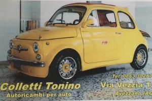fiat 500 anno 1970 macchina d epoca
