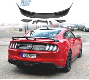 SPOILER ALETTONE FORD MUSTANG 15-23 LOOK GT500 NER
