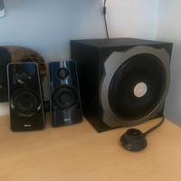 Impianto audio TRUST subwoofer