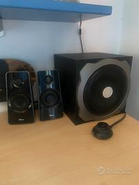 Impianto audio TRUST subwoofer