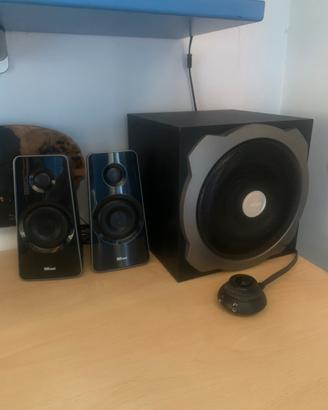 Impianto audio TRUST subwoofer