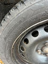 Cerchi e gomme 185/55R15 82V fiat panda +altre