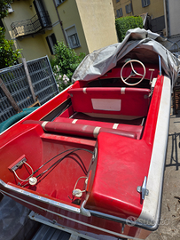 Motoscafo 4 metri con motore evinrude e carrello