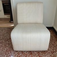 2 poltroncine tessuto