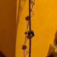 Serie di luci da soffitto o tetto in ferro battuto