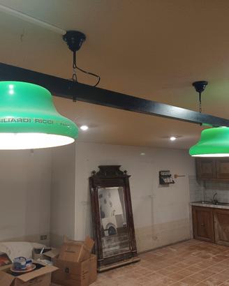 Lampadario da biliardo