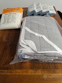 Kit lenzuola, copri rete e copri materasso 90x200