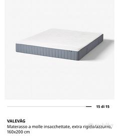 Materasso ikea 160x200