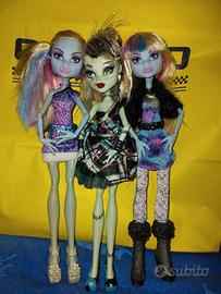 Lotto tre monster high 