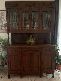 Vetrinetta in legno antica