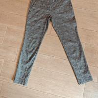 pantaloni Liu Jo trama scozzese grigi