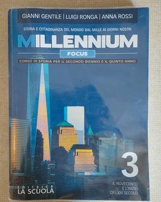 Libro di storia "MILLENNIUM FOCUS 2 + SUPPLEMENTI"