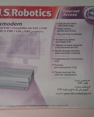 U.S. Robotics 56K Faxmodem V.92 Nuovo Sigillato
