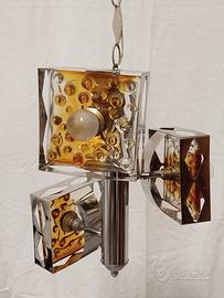 Lampada in vetro di Murano anni 70 