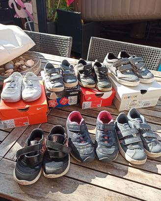 Scarpe bambina varie misure