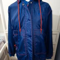 Giacca Nike azzurra  antipioggia e antivento 