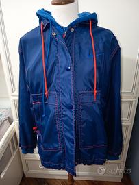 Giacca Nike azzurra  antipioggia e antivento 