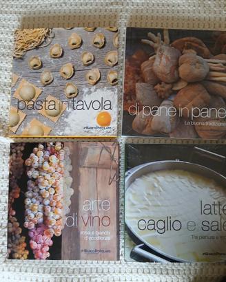 Lotto 4 libri enogastronomia Banco BPM