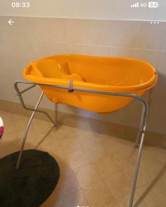 Vaschetta OKBABY Onda + Cavalletto Pieghevole (Set