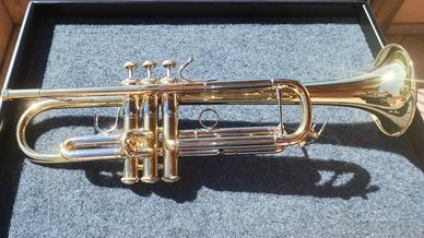 Tromba in Sib Bach TR450 + borsa. Pari al Nuovo