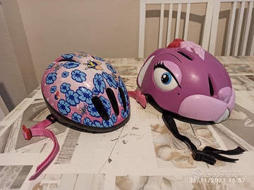 Casco bici bambina
