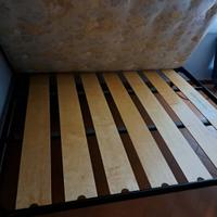 rete matrimoniale ortopedica e materasso emnflex