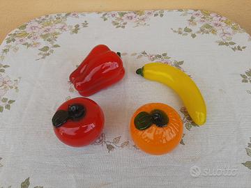 Frutta verdura in vetro