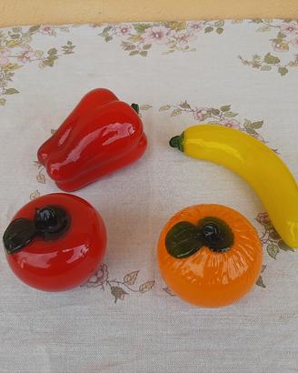 Frutta verdura in vetro