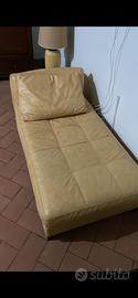 Chaise Longue in pelle