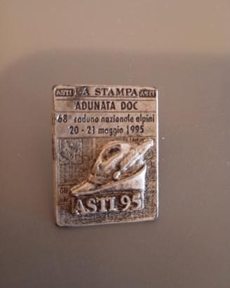 Spilla alpini 68 raduno Asti 95