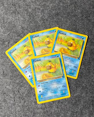 Carte pokemon Psyduck - PREZZO TRATTABILE