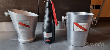 Secchiello ghiaccio champagne vino bottiglia mumm