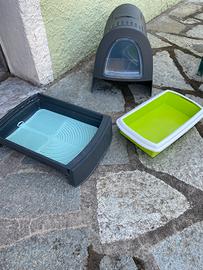 Cuccia lettiera per gatti