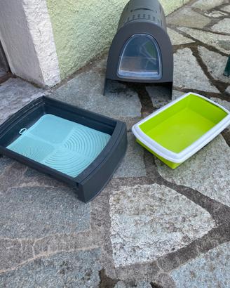 Cuccia lettiera per gatti