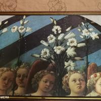 Quadro stampa con cornice in legno