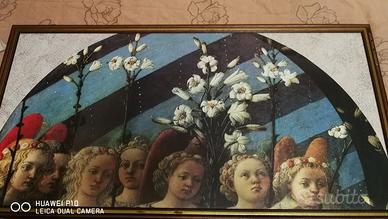 Quadro stampa con cornice in legno