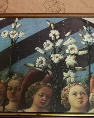 Quadro stampa con cornice in legno