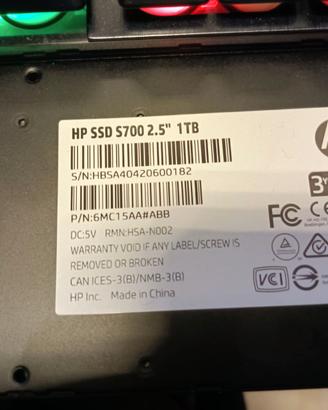 hp ssd s700 2.5 1tb