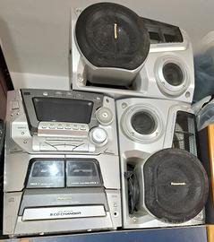 Stereo Panasonic SA-AK44 funzionante