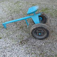 carrello per motocoltivatore 
