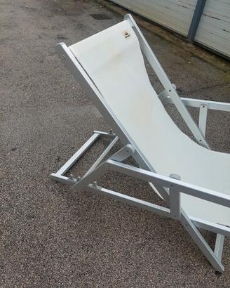 Sedia sdraio alluminio fino a 150 kg