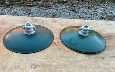 Coppia Lampadari smaltati (2pz)