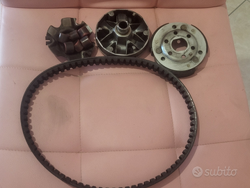 Variatore,Frizione e cinghia originali Piaggio